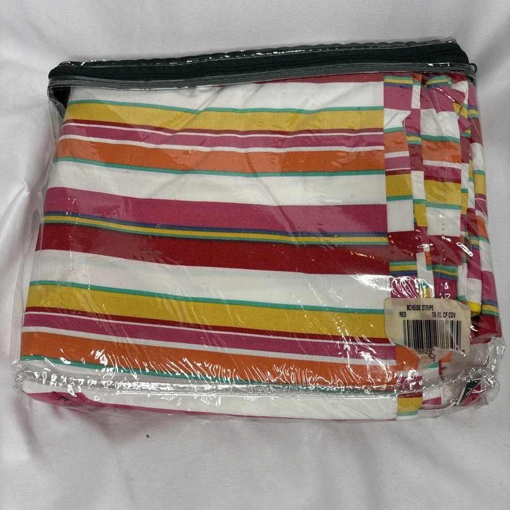 Lauren Ralph‎ Lauren Beachside Stripe Twin Comforter Cover 66 X 86